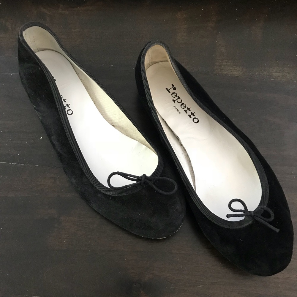 Repetto Black Flats - size 9
